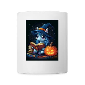 Cadeau d’Halloween Femmes Licorne Hommes Enfants - Mug blanc - blanc - Devant