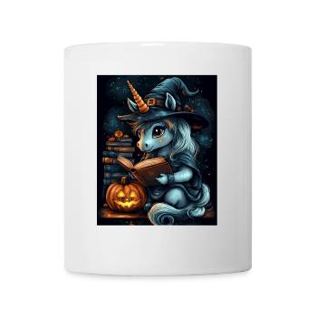Cadeau d’Halloween Femmes Licorne Hommes Enfants - Mug blanc - blanc - Devant
