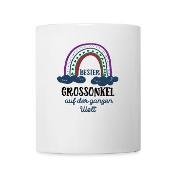 Bester Grossonkel Großonkel Onkels Gross-Onkel - Tasse - Weiß - Vorne