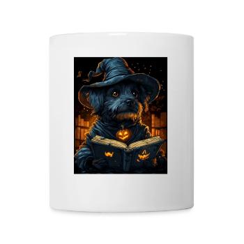 Halloween Cadeau Femmes Chien Hommes Enfants Décoration - Mug blanc - blanc - Devant