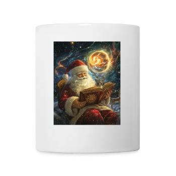Weihnachtsmann Frauen Männer Kinder Weihnachten - Tasse - Weiß - Vorne