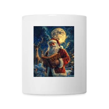 Weihnachtsmann Frauen Männer Kinder Weihnachten - Tasse - Weiß - Vorne