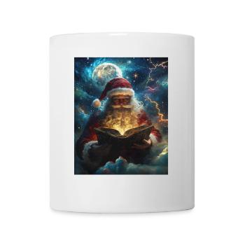 Weihnachtsmann Frauen Männer Kinder Weihnachten - Tasse - Weiß - Vorne