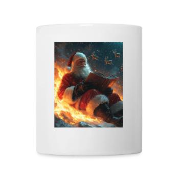 Weihnachtsmann Frauen Männer Kinder Weihnachten - Tasse - Weiß - Vorne