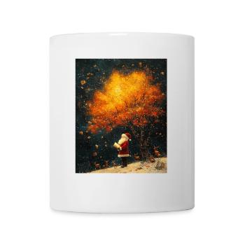 Weihnachtsmann Frauen Männer Kinder Weihnachten - Tasse - Weiß - Vorne
