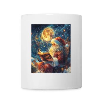 Père Noël Femmes Hommes Enfants Noël - Mug blanc - blanc - Devant