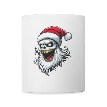 Halloween Gift Ghost with Christmas Hat Decoration - Mug - white - Front