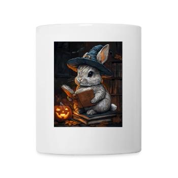 Cadeau d’Halloween Femmes Lapin Hommes Enfants Décoration - Mug blanc - blanc - Devant