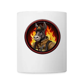 Donkey Fire Brigade - Mug - white - Front
