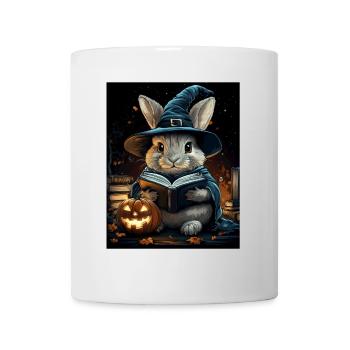 Cadeau d’Halloween Femmes Lapin Hommes Enfants Décoration - Mug blanc - blanc - Devant