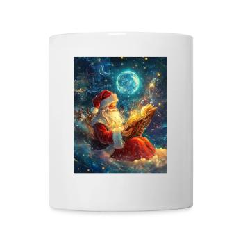 Weihnachtsmann Frauen Männer Kinder Weihnachten - Tasse - Weiß - Vorne