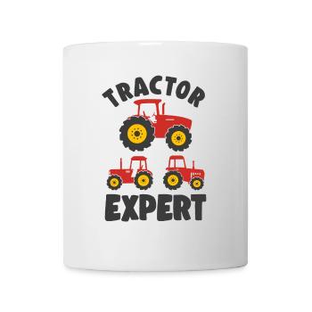 Farm Tractor Expert Farmer Boy Toddler Gift Idea - Mug - white - Front