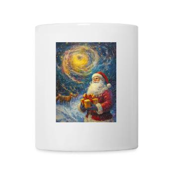 Weihnachtsmann Frauen Männer Kinder Weihnachten - Tasse - Weiß - Vorne