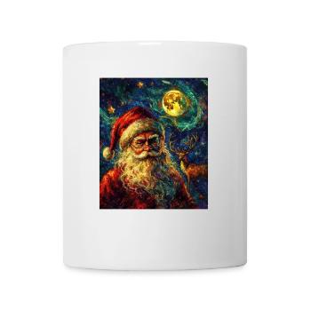 Weihnachtsmann Frauen Männer Kinder Weihnachten - Tasse - Weiß - Vorne