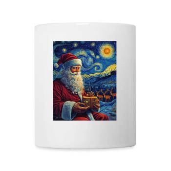 Weihnachtsmann Frauen Männer Kinder Weihnachten - Tasse - Weiß - Vorne