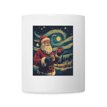 Weihnachtsmann Frauen Männer Kinder Weihnachten - Tasse - Weiß - Vorne