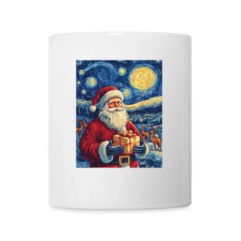Weihnachtsmann Frauen Männer Kinder Weihnachten - Tasse - Weiß - Vorne