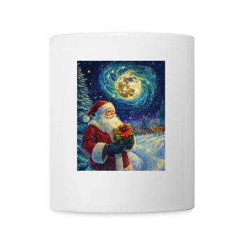 Weihnachtsmann Frauen Männer Kinder Weihnachten - Tasse - Weiß - Vorne