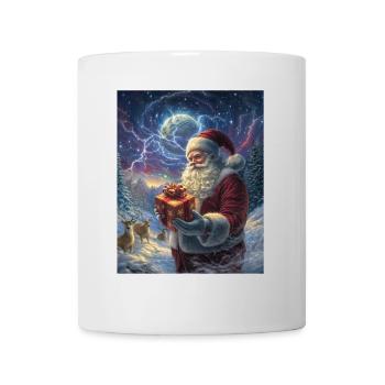 Weihnachtsmann Frauen Männer Kinder Weihnachten - Tasse - Weiß - Vorne