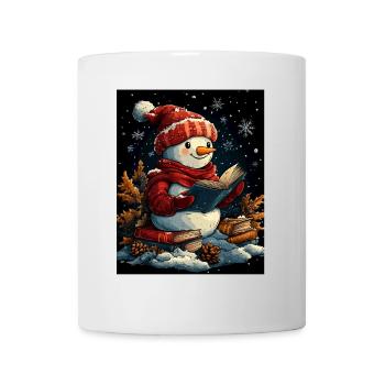Snowman Christmas Decoration Women Men Children - Mug - white - Front
