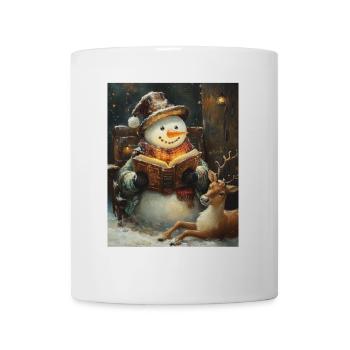 Snowman Christmas Women Men Children - Mug - white - Front