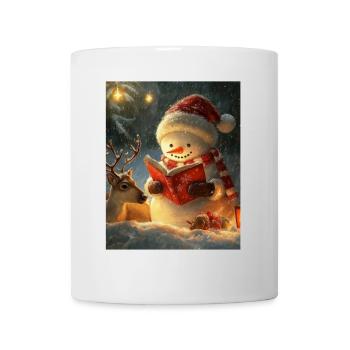 Snowman Christmas Women Men Children - Mug - white - Front