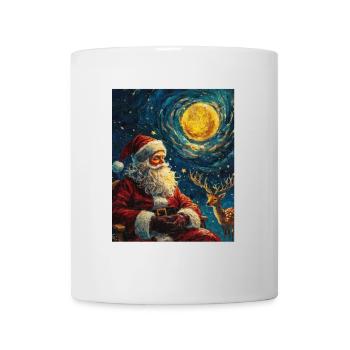 Weihnachtsmann Frauen Männer Kinder Weihnachten - Tasse - Weiß - Vorne
