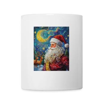 Weihnachtsmann Frauen Männer Kinder Weihnachten - Tasse - Weiß - Vorne
