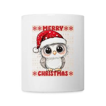 Owl Ugly Christmas Christmas Xmas Cute Cute - Mug - white - Front