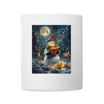 Snowman Christmas Decoration Women Men Children - Mug - white - Front
