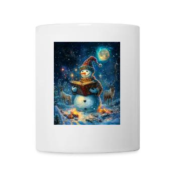 Snowman Christmas Decoration Women Men Children - Mug - white - Front
