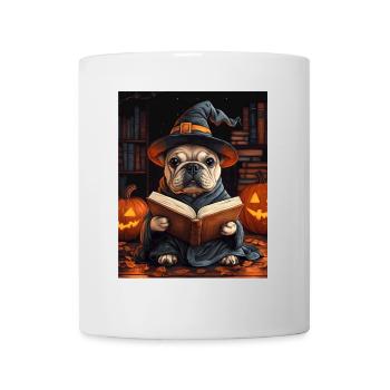 Halloween Cadeau Femmes Chien Hommes Enfants Décoration - Mug blanc - blanc - Devant