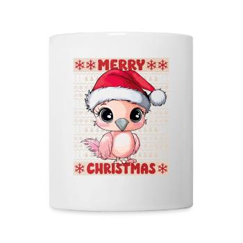 Flamingo Ugly Noël Noël Doux - Mug blanc - blanc - Devant