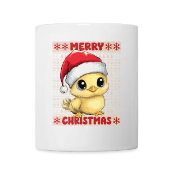 Chicken Chick Ugly Christmas Christmas Xmas Cute - Mug - white - Front