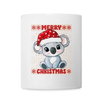 Koala Koala Ours Moche Noël Noël Mignon - Mug blanc - blanc - Devant