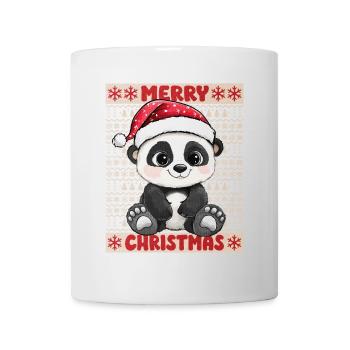 Panda Ours Noël Mignon Noël mignon Noël - Mug blanc - blanc - Devant