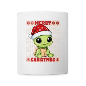 Turtle Ugly Christmas Christmas Xmas Sweet - Mug - white - Front