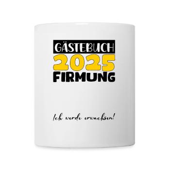 Confirmation 2025 Guestbook Gift Girl Boys - Mug - white - Front