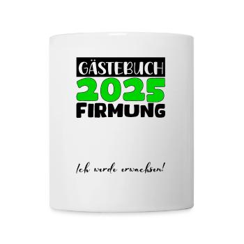 Confirmation 2025 Guestbook Gift Girl Boys - Mug - white - Front