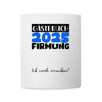 Confirmation 2025 Guest Book Gift Girls Boys - Mug - white - Front
