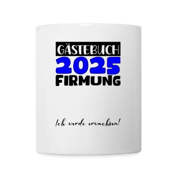 Confirmation 2025 Guest Book Gift Girls Boys - Mug - white - Front