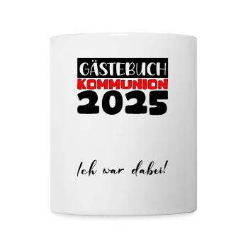 Communion 2025 Guest Book Gift Girls Boys - Mug - white - Front