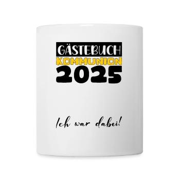 Communion 2025 Guestbook Gift Girl Boys - Mug - white - Front