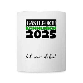 Communion 2025 Guestbook Gift Girl Boys - Mug - white - Front