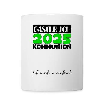 Communion 2025 Guest Book Gift Girls Boys - Mug - white - Front