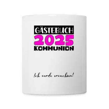Communion 2025 Guest Book Gift Girls Boys - Mug - white - Front