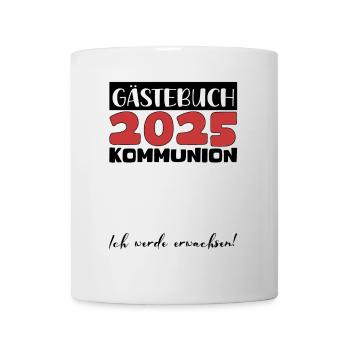 Communion 2025 Guest Book Gift Girls Boys - Mug - white - Front