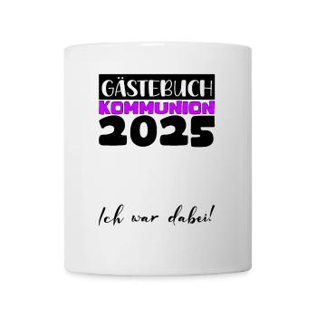 Communion 2025 Guest Book Gift Girls Boys - Mug - white - Front
