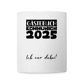 Communion 2025 Guest Book Gift Girls Boys - Mug - white - Front