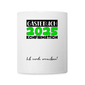 Confirmation 2025 Guestbook Decoration Girls Boys - Mug - white - Front